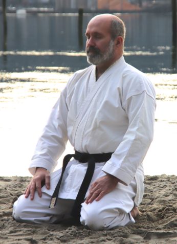 Neil in zazen