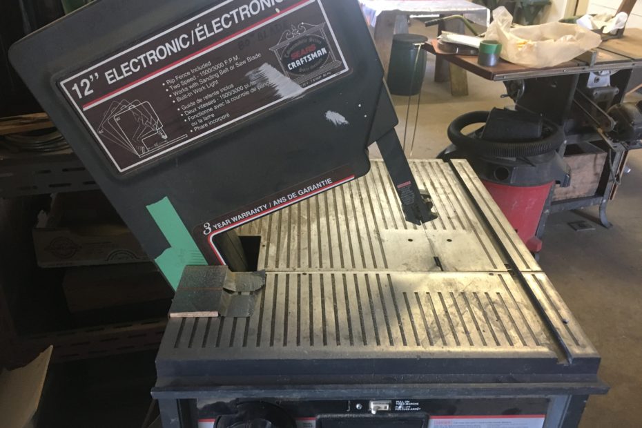 Craftsman 12" tilting head bandsaw